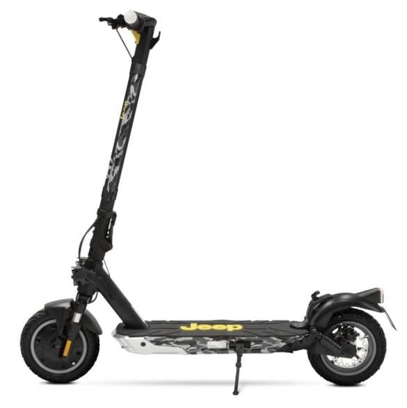 Elektrisk scooter JEEP JUC Advance Safety Sort-grå