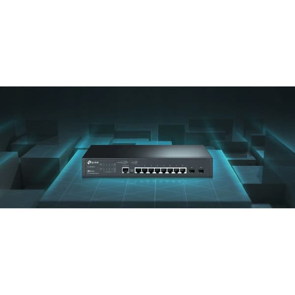 TP-LINK TL-SG3210 switch, hanterad L2+, 8 portar
