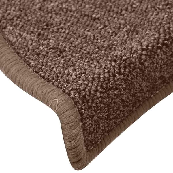 vidaXL trappemåtter 30 stk. brune 65x24x4 cm