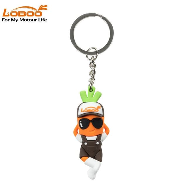 Loboo maskot nøglering