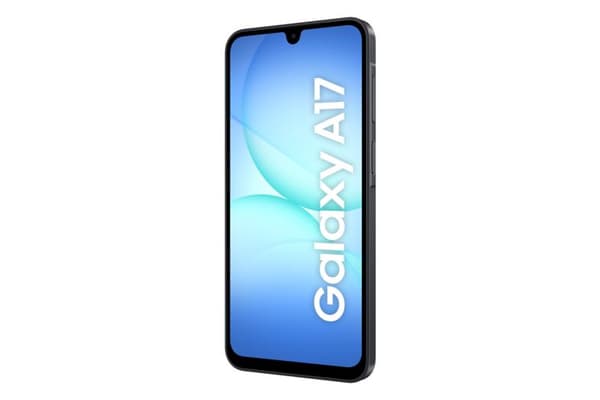 Samsung Galaxy A17 4G smartphone 4 GB RAM 128 GB sort