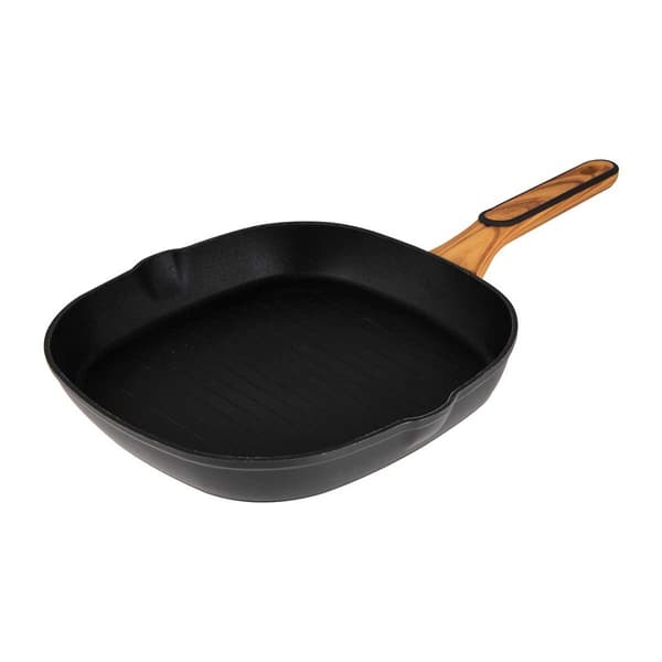 MULTIKLAD GRILLPANA 28cm BERGNER BG-56041 TRÄKOL