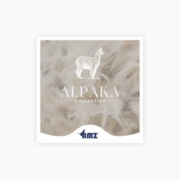AMZ Alpackakudde 50x70, 100% alpackaull, 100% bomull
