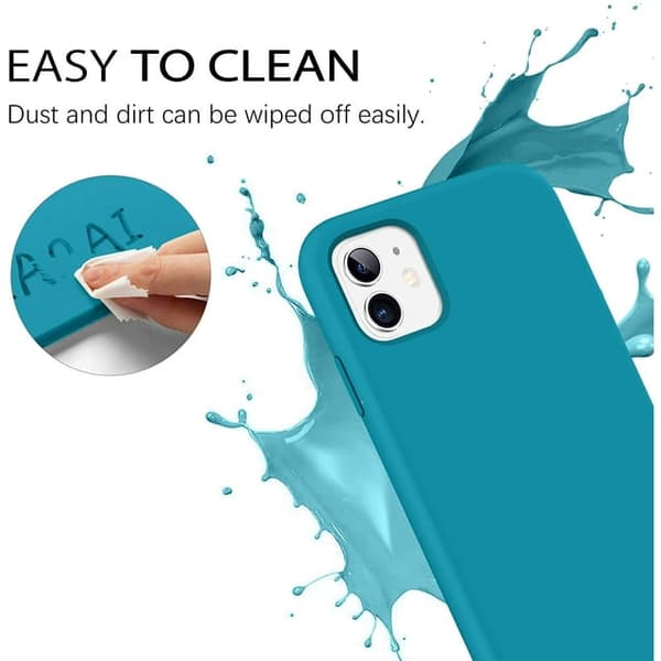 SILIKONE ETUI TIL APPLE IPHONE 11, MAT BAGSIDER, HOLDBAR