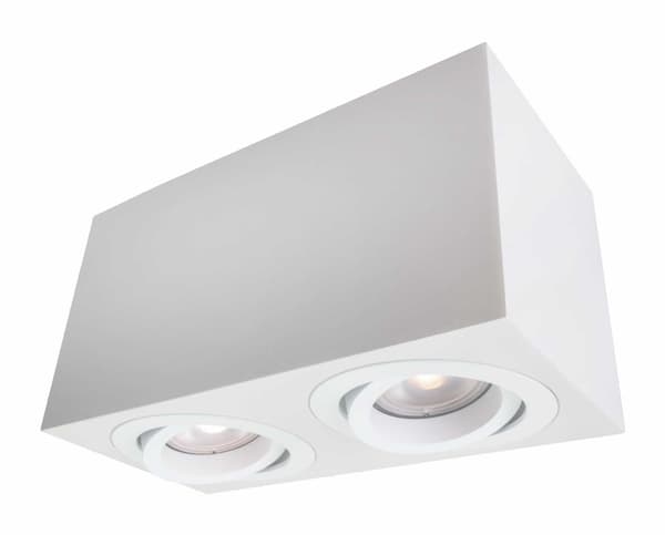 DOWNLIGHT LYON 2 GU10 VIT LJUS PRESTIGE LP-5881/2SM VIT