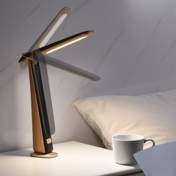 LED-skrivebordslampe i topkvalitet, sort, Milagro ML2247