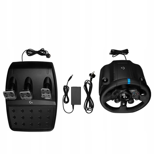 Logitech G923 Xbox/PC Gaming Rat, Sort, med Pedaler