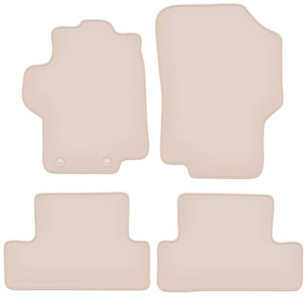 måtter PREMIUM beige til: Peugeot 1007 minivan 2004-2009