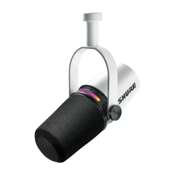 Shure MV7-W - Mikrofon XLR/USB-C Hvid