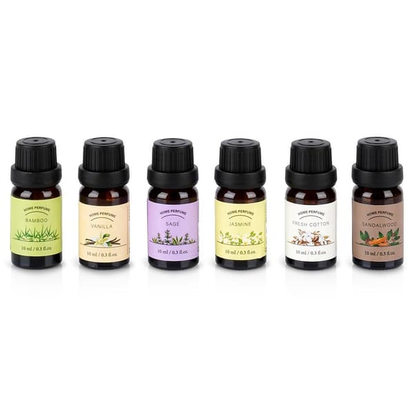 Sæt æteriske olier 10 ml 6 stk.