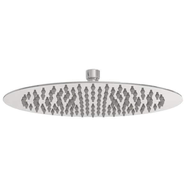 vidaXL regnbruserhoved 304 rustfrit stål 25 cm rundt