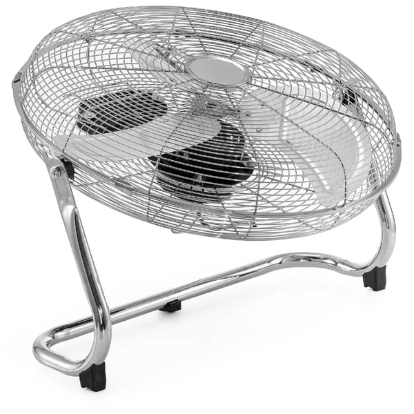 Golvfläkt, stående fläkt, 120W, TYBER silver