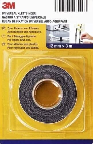 3M Universal Kardborreband 12 mm x 3,0 m