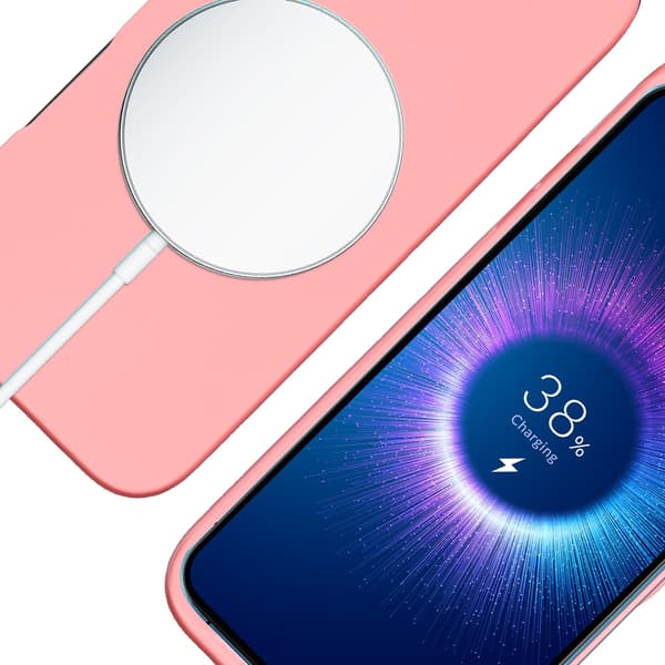 Apple iPhone 16 - 3mk Hardy MagSilicone Rosa