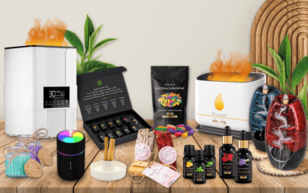Eteriska oljor Eteriska oljor Set för luftfuktare med diffusor 10x10ml