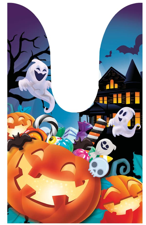 Laukku Karkkikassi Halloween Kurpitsa