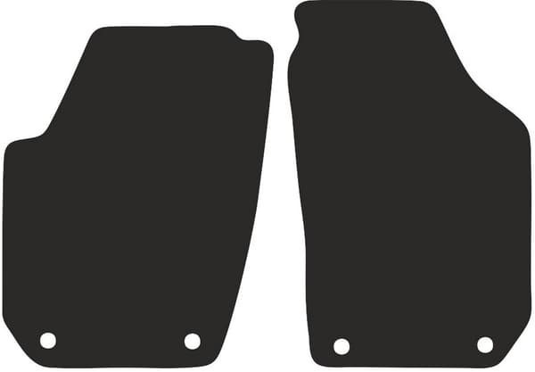 forreste polyamid PREMIUM: Skoda Fabia II hatchback, kombi 2007-2014