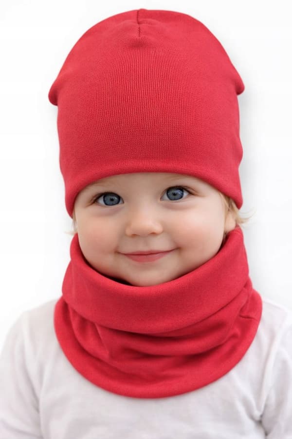 Set MÖSSA + HALSDUK 56-62-68 babyset 34/38 VÅRRÖD