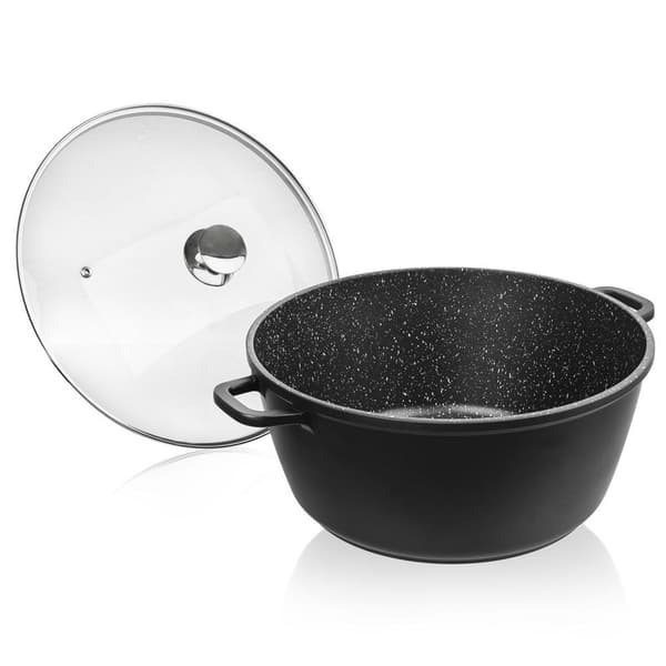 Grande granitgryde med låg 32 cm, 9,7 l