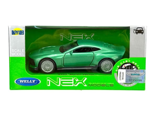 Welly Aston Martin Valour grön 1:34 43861