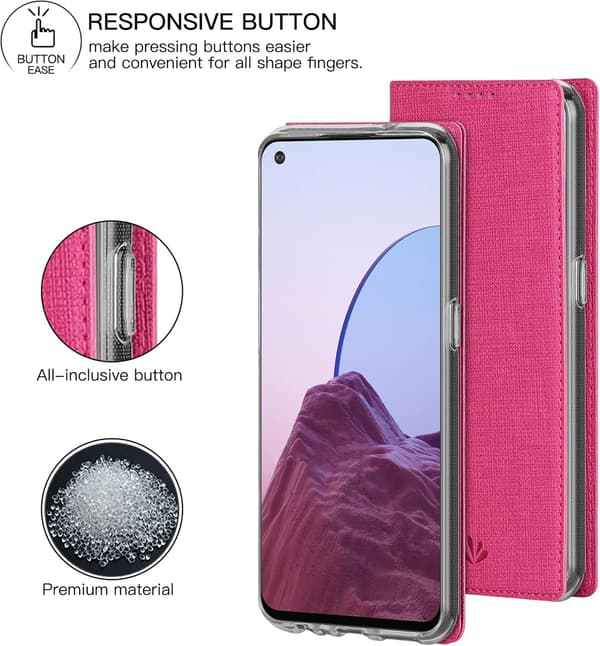 PINK LUKKET ETUI TIL ONEPLUS NORD N20 5G