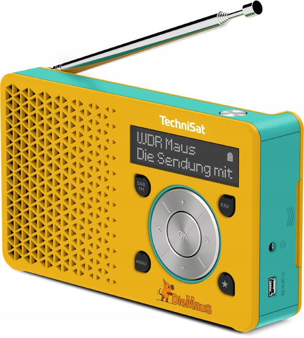 Digitaalinen lastenradio DIGITRADIO 1MausTechniSat
