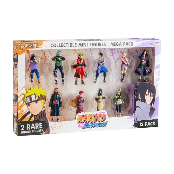 Naruto Shippuden 12-delt figursæt PMI Kids World