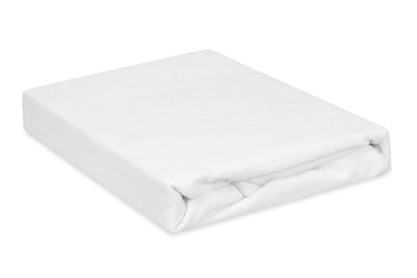Frottélagen med elastik CLASSIC 60x120x10 Hvid