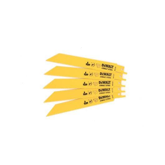DEWALT PUUKKOSAHANTERÄ 152x2,5mm S922VF UNIVERSAL 5 kpl.