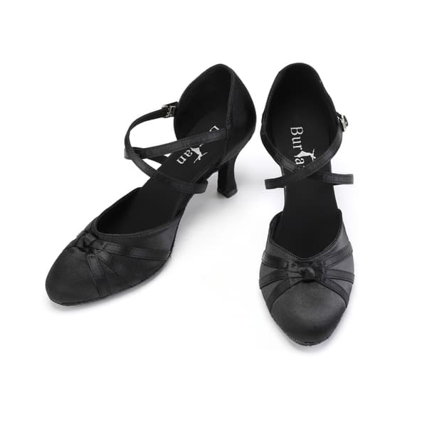 Dansesko BURTAN VIENNA til standard klassisk dans sorte 7,5 cm Dansesko BURTAN VIENNA til standard dans sorte 7,5 cm str. 35