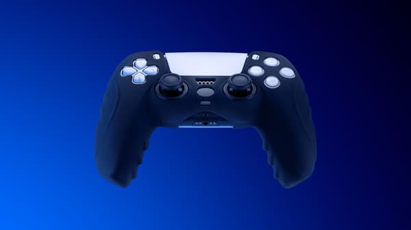 SKYDDANDE silikonfodral för PS5-pad, halkfritt skydd FlashFire P803b