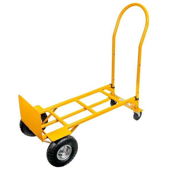 Mega-M 2i1 Miller lagervogn, gul, 250 kg, karton N