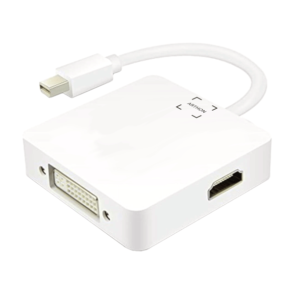 Mini DisplayPort -adapteri VGA:lle, DVI:lle, HDMI:lle