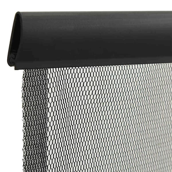 vidaXL Hyttysverkko oville verkolla musta 100x220 cm polyesteri