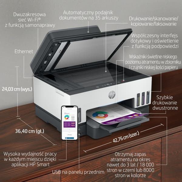 HP Smart Tank 790 4WF66A A4-monitoimitulostin