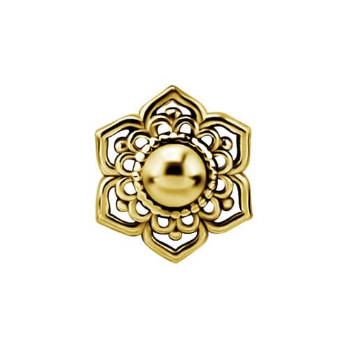 18K kultainen pipo - mandala
