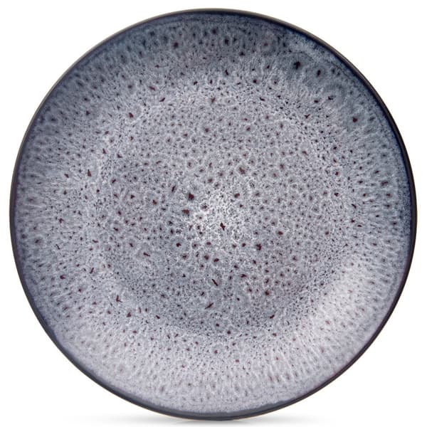 Lila keramisk desserttallrik GLAZE 20,5 cm