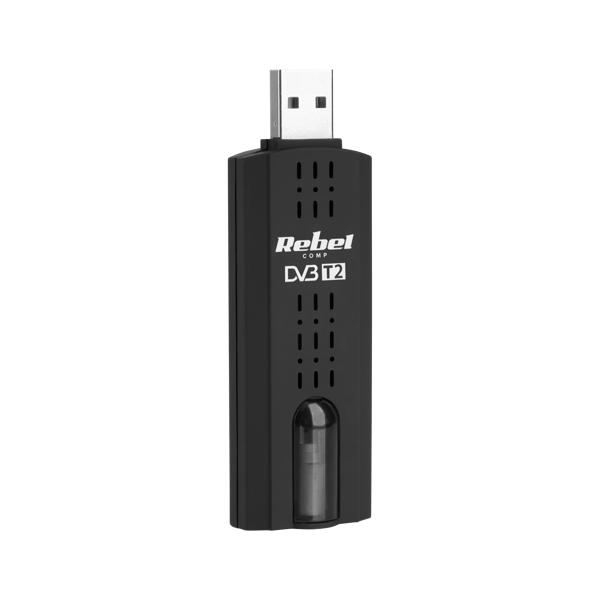 Rebel digital USB TV-tuner DVB-T2 H.265 HEVC