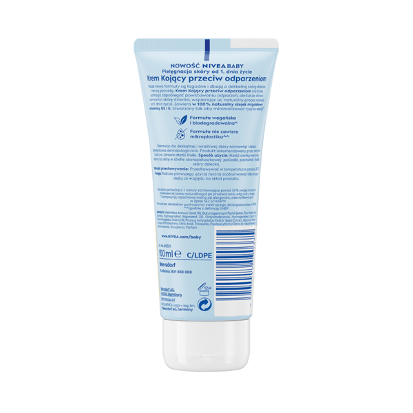 NIVEA BABY Beroligende creme mod bleierudslet 100 ml