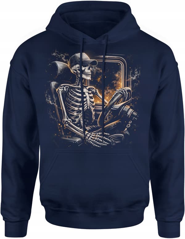 Lastbilchaufførsweatshirt herregave til chaufføren lastbilskelet auto