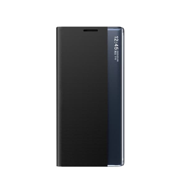 Nyt Sleep Cover til Samsung Galaxy S23+ med klap og stativ, sort