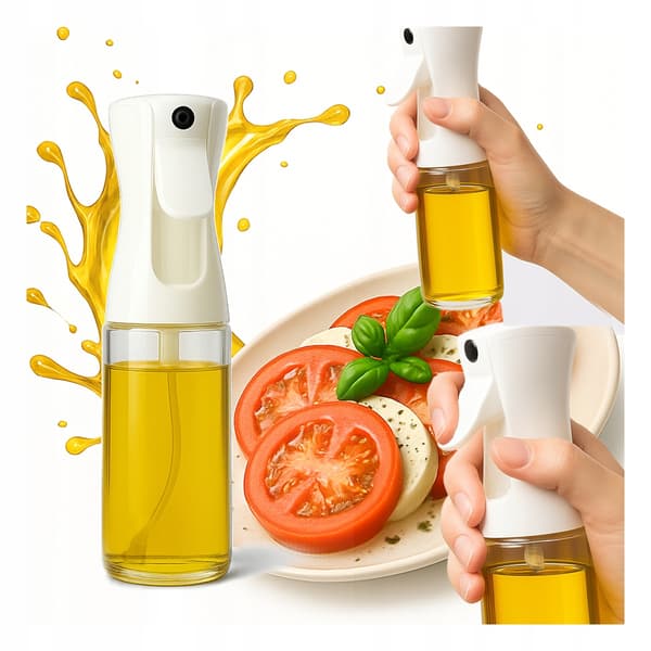 2x Olivenoliesprayer 200 ml sprayforstøver dispenser