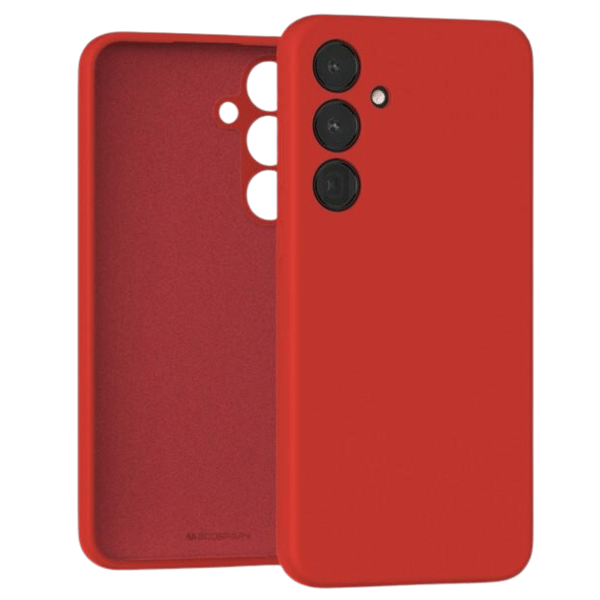 Mercury Silicone Samsung A15 4G/5Gbz/punainen