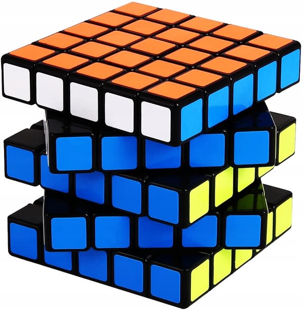 MoYu MAGNETISK Sort 5x5x5
