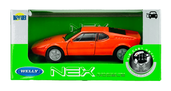 WELLY BMW M1 E26 ORANSSI 1:34 43780