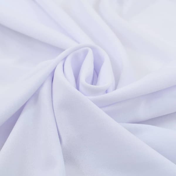 vidaXL Elastiska dukar med volanger, 2 st, 183 x 76 x 74 cm, vit
