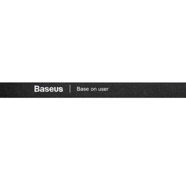 Baseus Rainbow Circle Kardborreband 3m Kabelorganiserare (Svart)