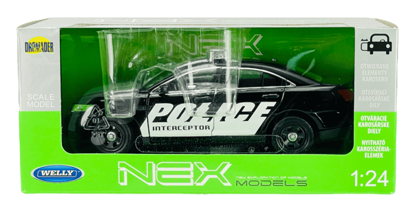 WELLY FORD POLICE INTERCEPTOR SORT 1:24 24045