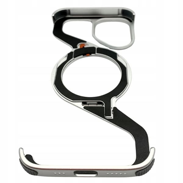 Pansret MagSafe Metal Etui til iPhone 16 med Titanium Holder