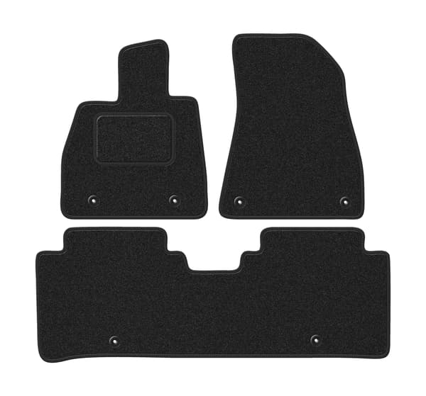 Velour bilmåtter til: Byd Seal sedan (2023-) anthracit